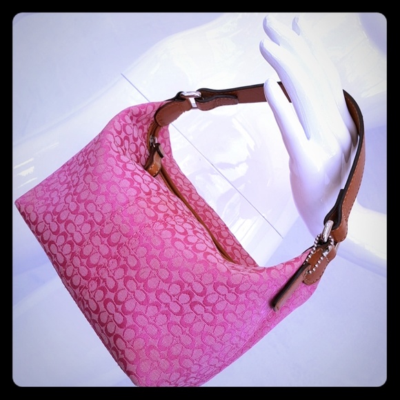 Coach Handbags - Mini Pink Coach Bag